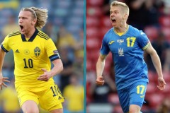 常规时间90分钟-瑞典1-1乌克兰人津琴科破门并在福尔斯堡建功立业