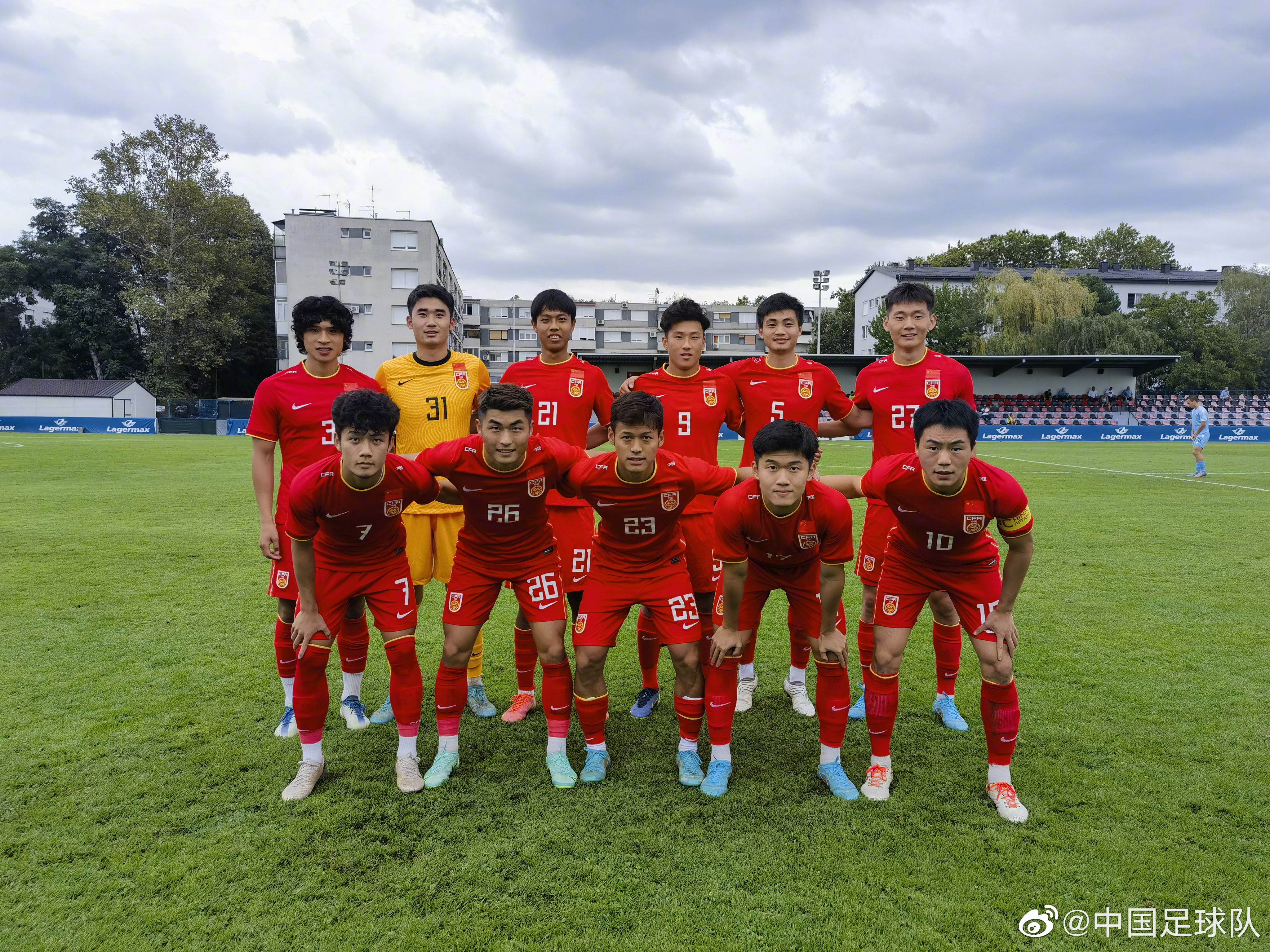 U21男足1-2负于克罗地亚第二级别联