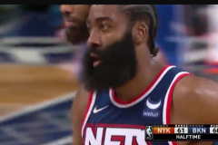 NBA常规赛篮网112-110险胜尼克斯 杜兰特27分哈登34分10篮板8助攻