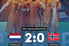 荷兰2-0挪威 荷兰时隔8年再进世界