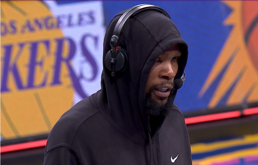 KD:我喜欢我们恢复比分的方式 但我不喜欢一开始的表现