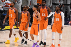 NBA常规赛太阳120-115险胜骑士豪取14连胜 布克35分保罗17+12
