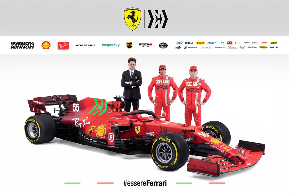 图集-法拉利2021赛季F1新车SF21