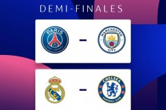 欧冠半决赛:皇马vs切尔西巴黎vs曼城