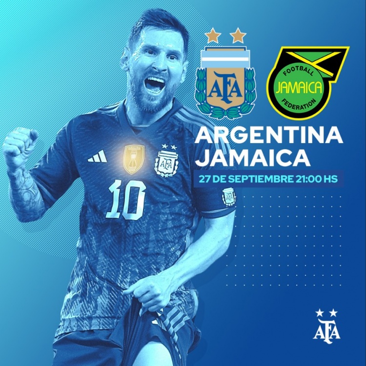 阿根廷发布海报预热对阵牙买加友谊