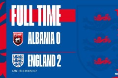 世预赛凯恩传射芒特建功 英格兰2-0阿尔巴尼亚