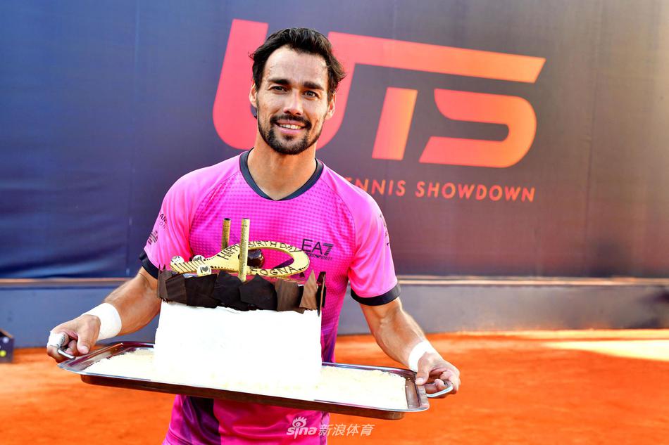 弗格尼尼迎来34岁生日 终极网球对决赛事方送来蛋糕为其庆祝
