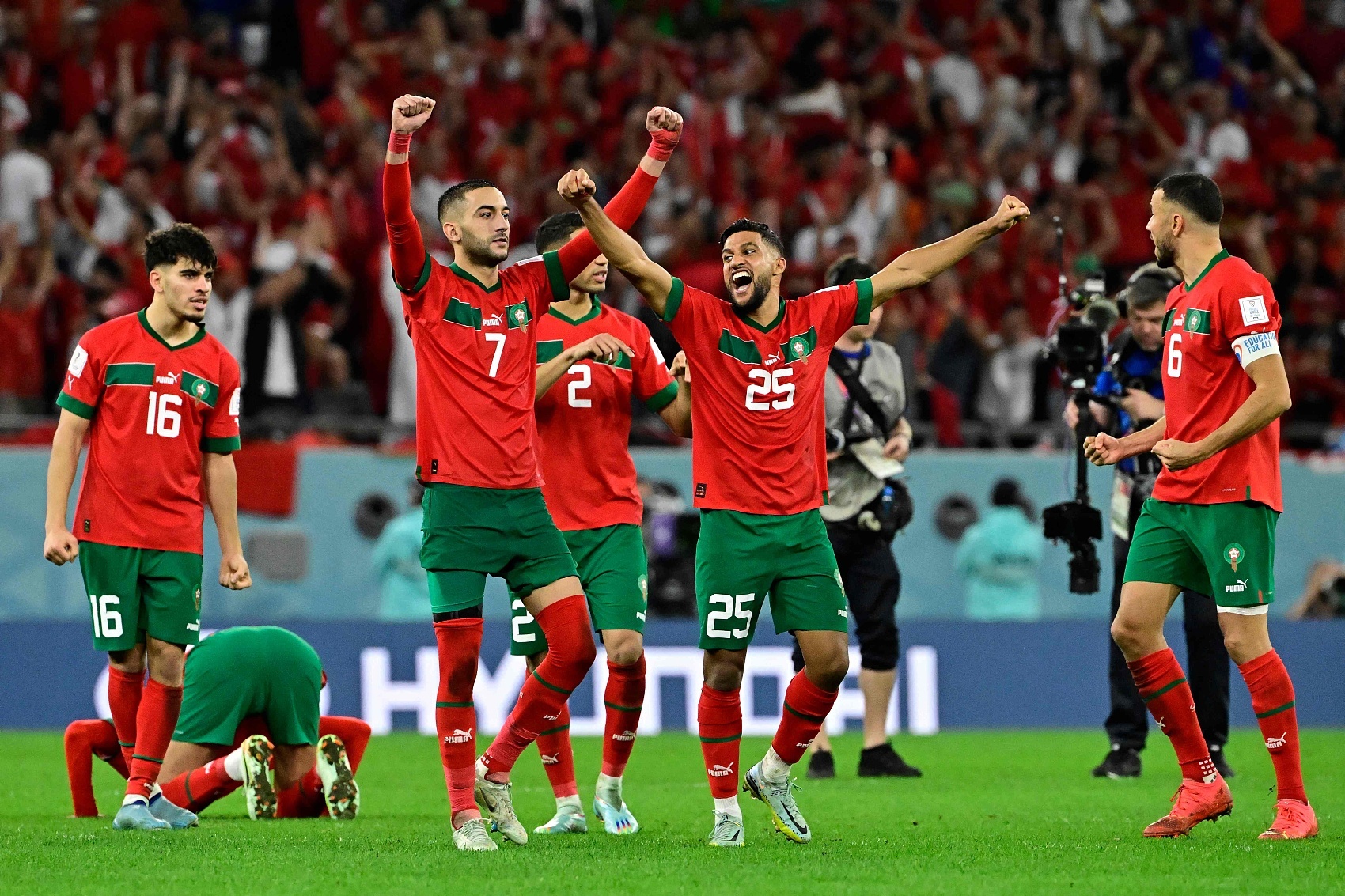 创造历史！摩洛哥是世界杯历史首支点