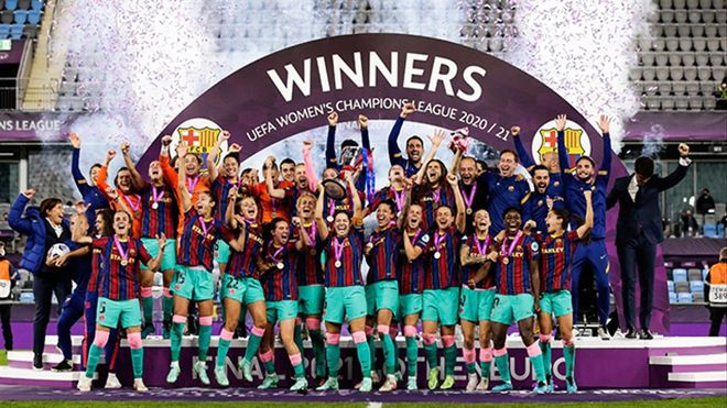 本赛季的女足欧冠冠军，可以获得140