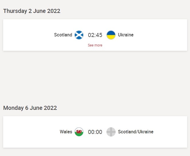 欧洲区最后一个名额！世欧预最后两场附加赛开球时间确认