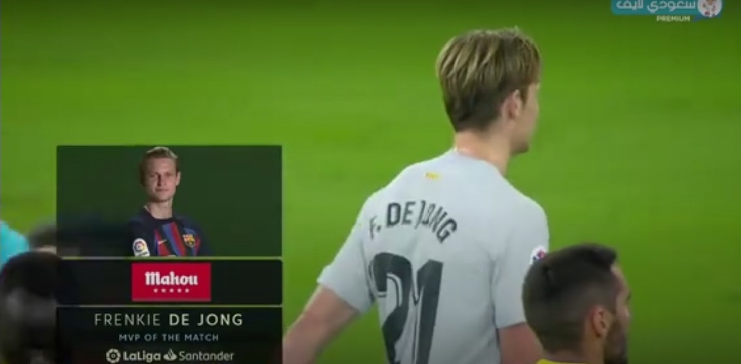 赛季首球入账！巴萨4-0战胜加的斯，德容被评选为全场最佳