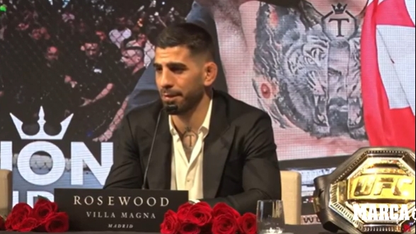 UFC冠军托普里亚将为皇马比赛开球：皇马最能代表西班牙价值观