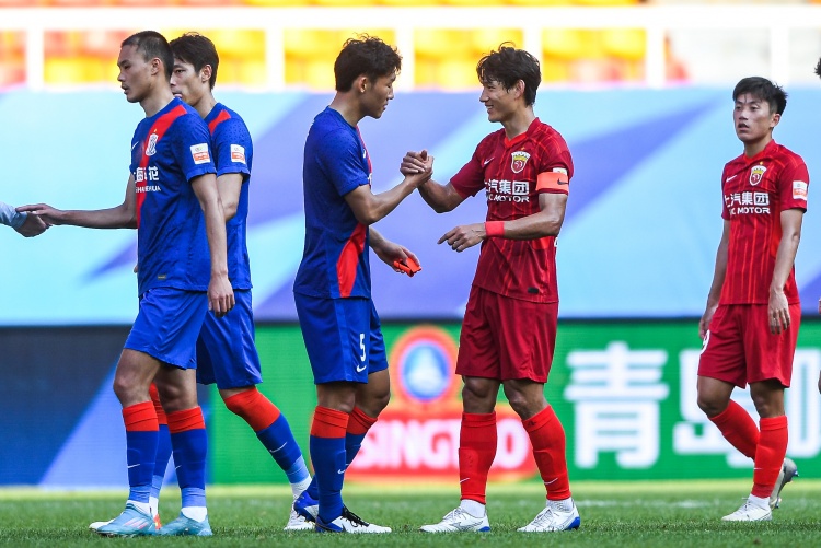 记者：今年的上海德比是冠军德比，促进海港、申花两队良性竞争