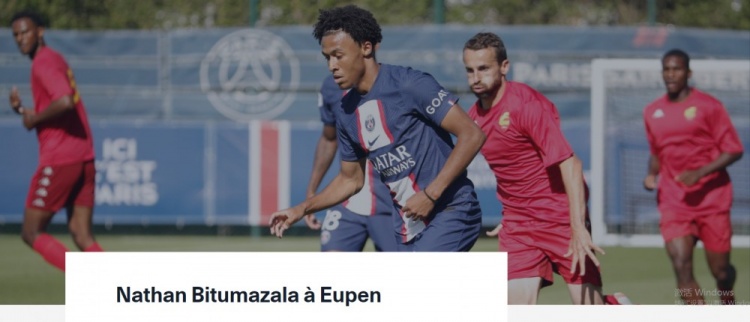 官方：巴黎小将比图马扎拉转会加盟比利时球队欧本