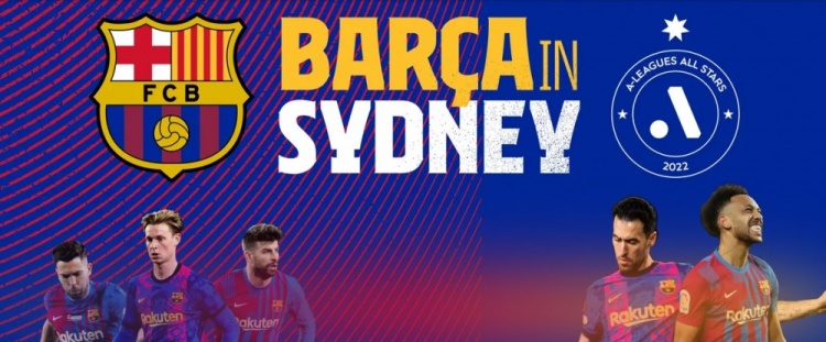 巴萨官方：赛季结束后前往悉尼，将同澳超全明星队进行友谊赛