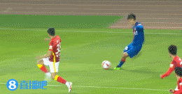 朱辰杰点球命中！申花1-0领先广州！