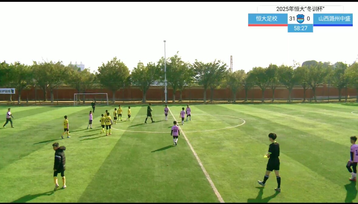 降维打击！恒大冬训杯：U11恒大足校310对手，小组赛3轮狂轰68球
