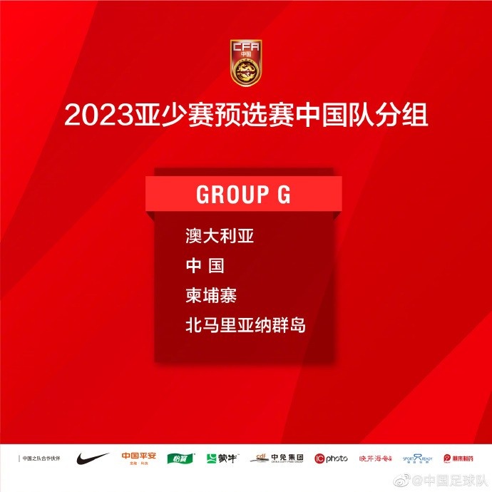 2023亚少赛预选赛分组