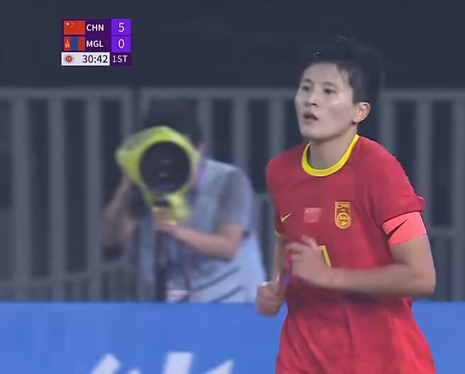 王珊珊单刀破门梅开二度，王霜送助攻，中国女足60蒙古