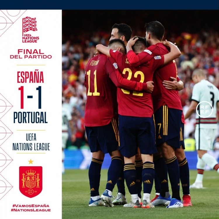 1负5平！西班牙已连续6场比赛没有击败葡萄牙