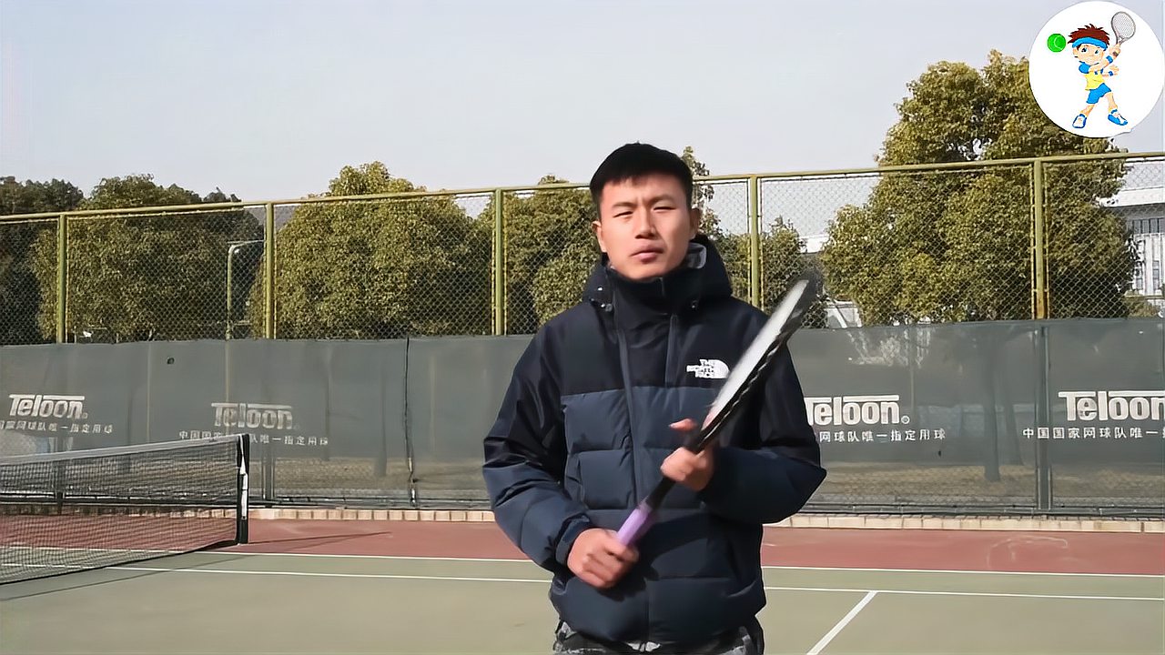 小吴教你打网球：网球的击打方法，学会并且规范动作
