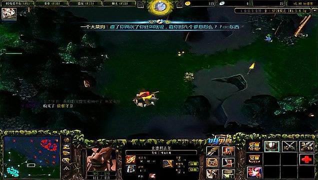 dota：真的服了，血魔被追着打，队友在旁边看戏