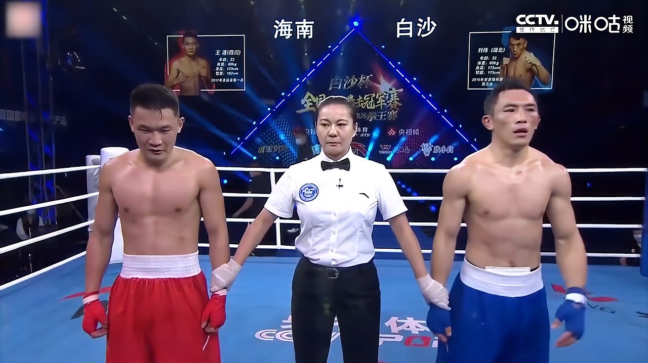 拳击冠军赛：刘伟的体育精神-为对手喝彩
