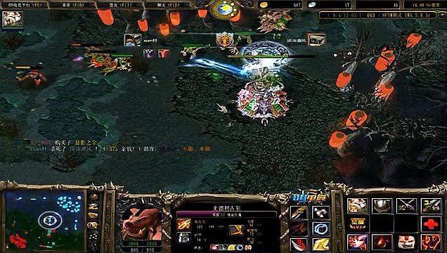 dota：血魔这个速度和攻击能力真的是太强了