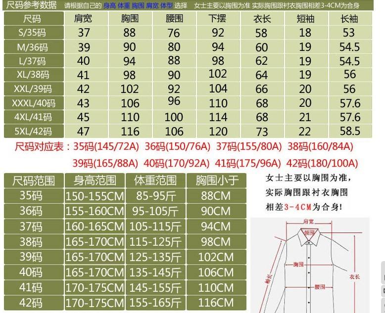 上衣尺码「上衣尺码怎么测量」