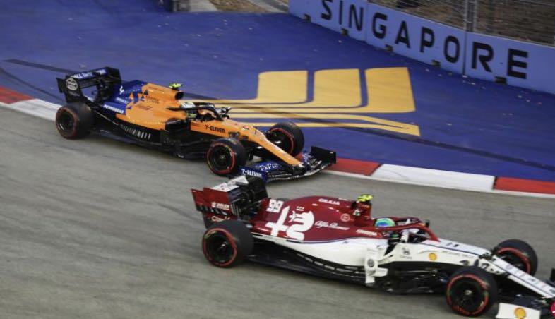 f1新加坡站直播「新加坡f1直播时间」