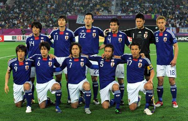 日本足球国家队「日本足球国家队世界排名第几」