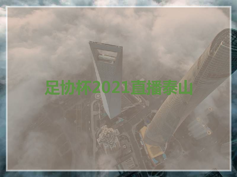 2021足协杯视频直播「2021足协杯视频直播山东」