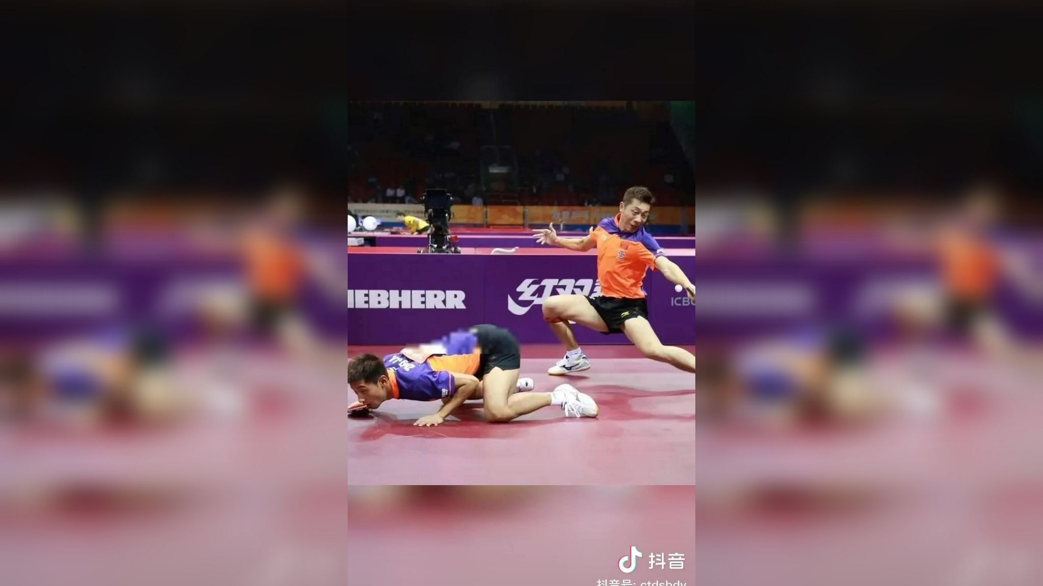 许昕球打到马龙背上「许昕球打到马龙背上啊」