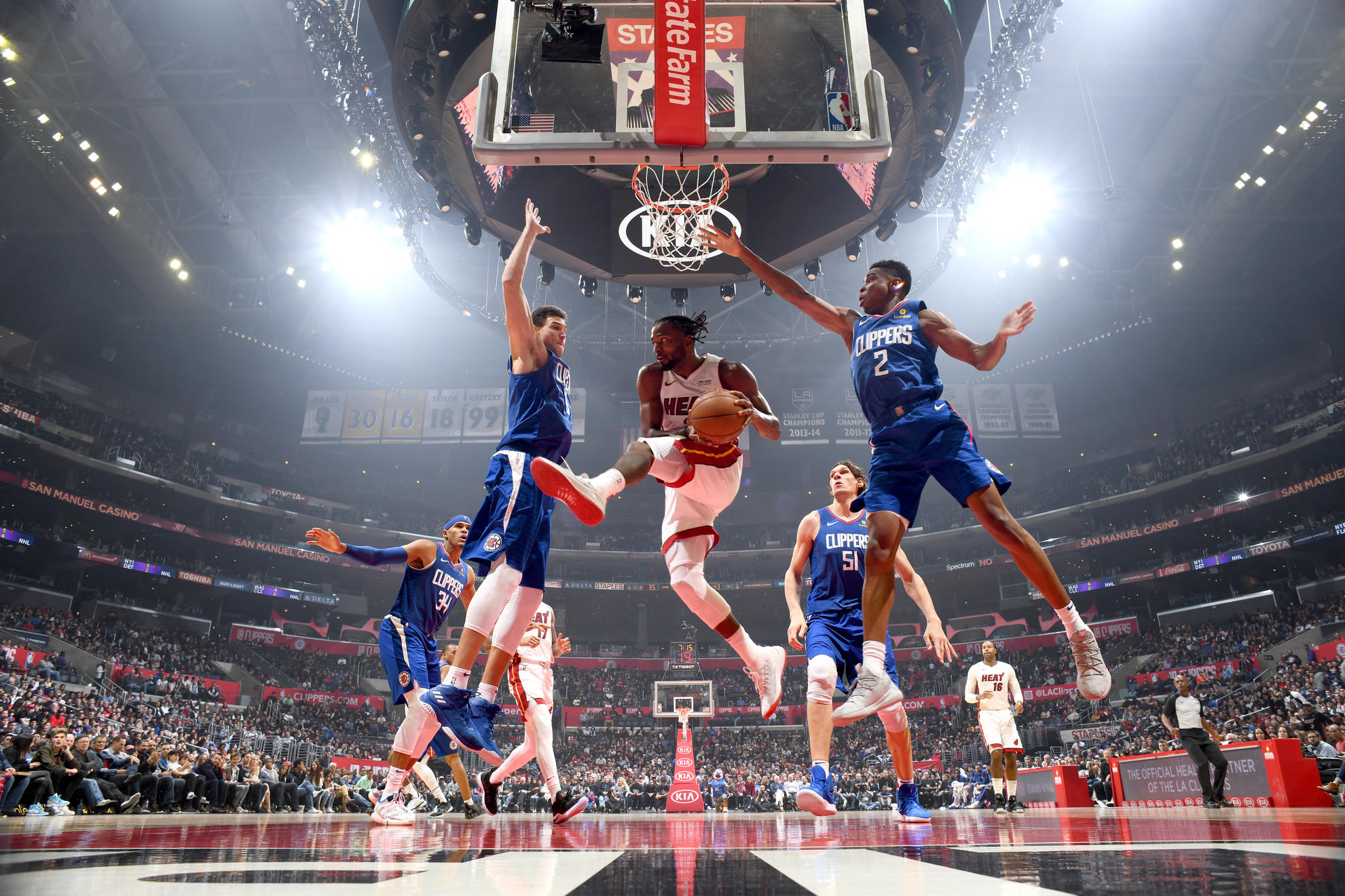 2012热火vs快船，nba中国赛热火vs快船