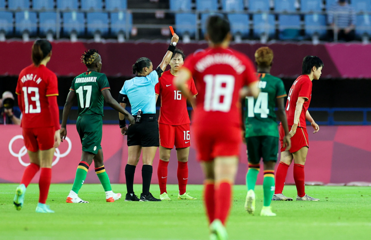 奥运会女足积分榜，奥运会中国女足积分榜
