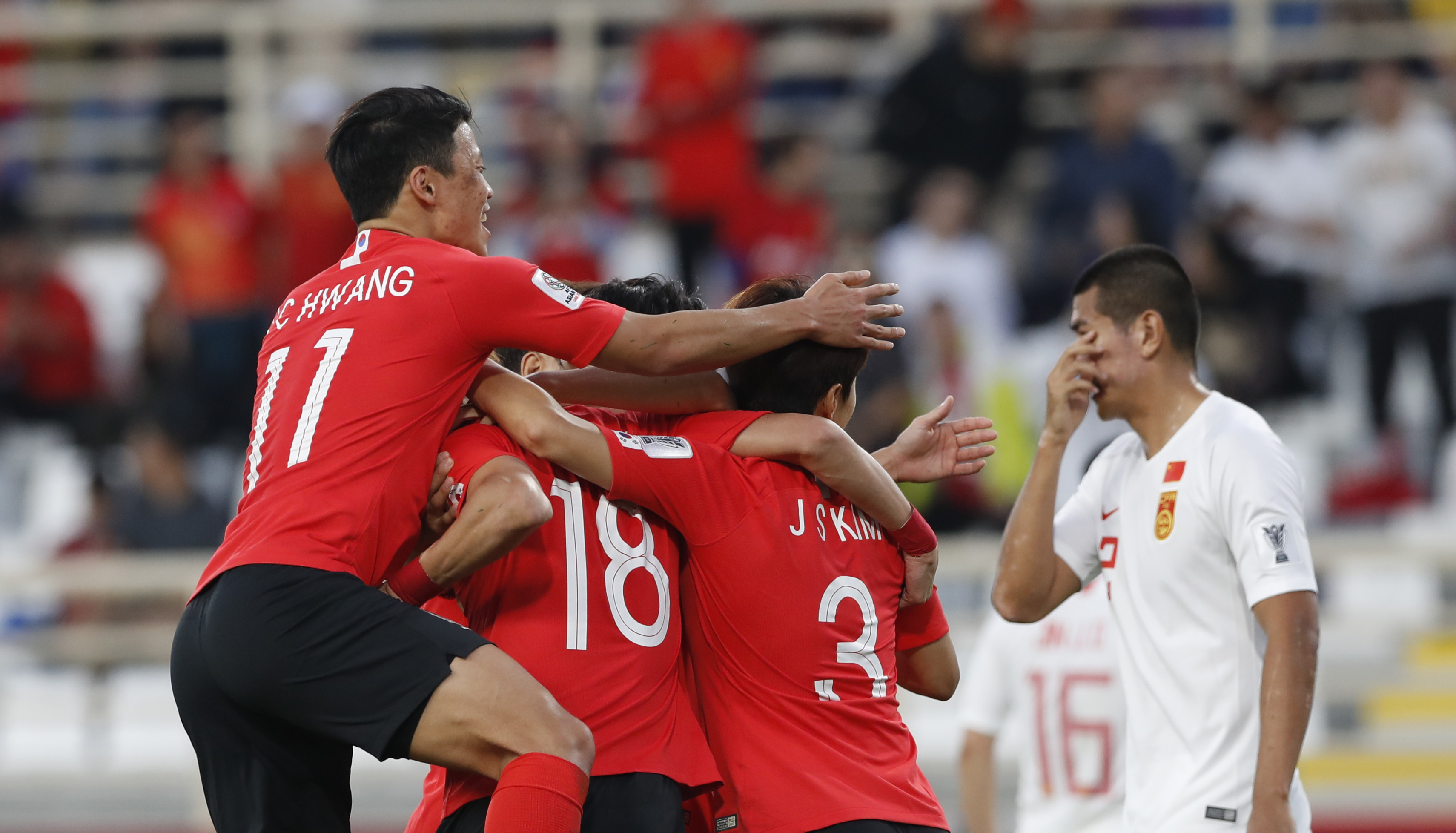 中国足球对韩国，中国足球对韩国足球