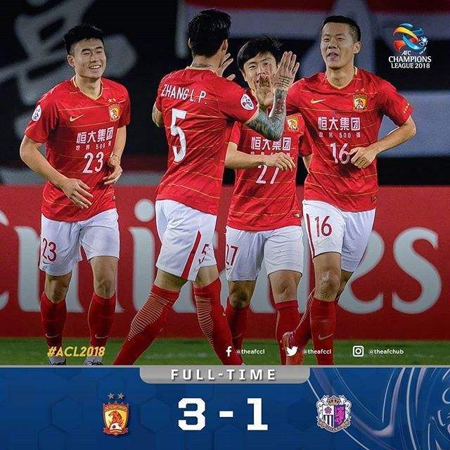 恒大vs全北现代，亚冠广州恒大对全北现代