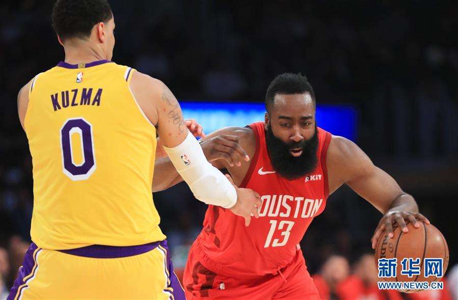 nba湖人vs火箭，nba湖人vs火箭第四节