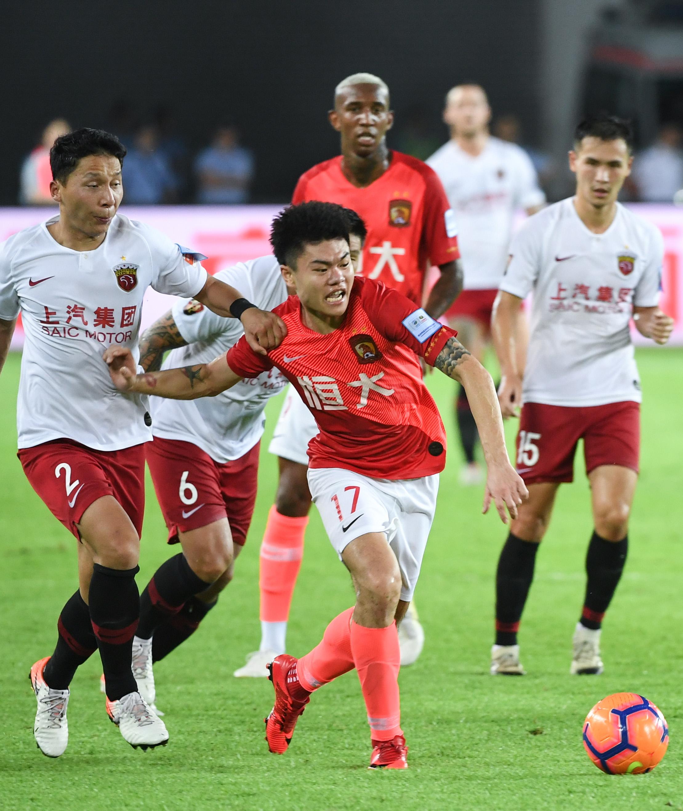 上海上港vs广州恒大，2018广州恒大vs上海上港