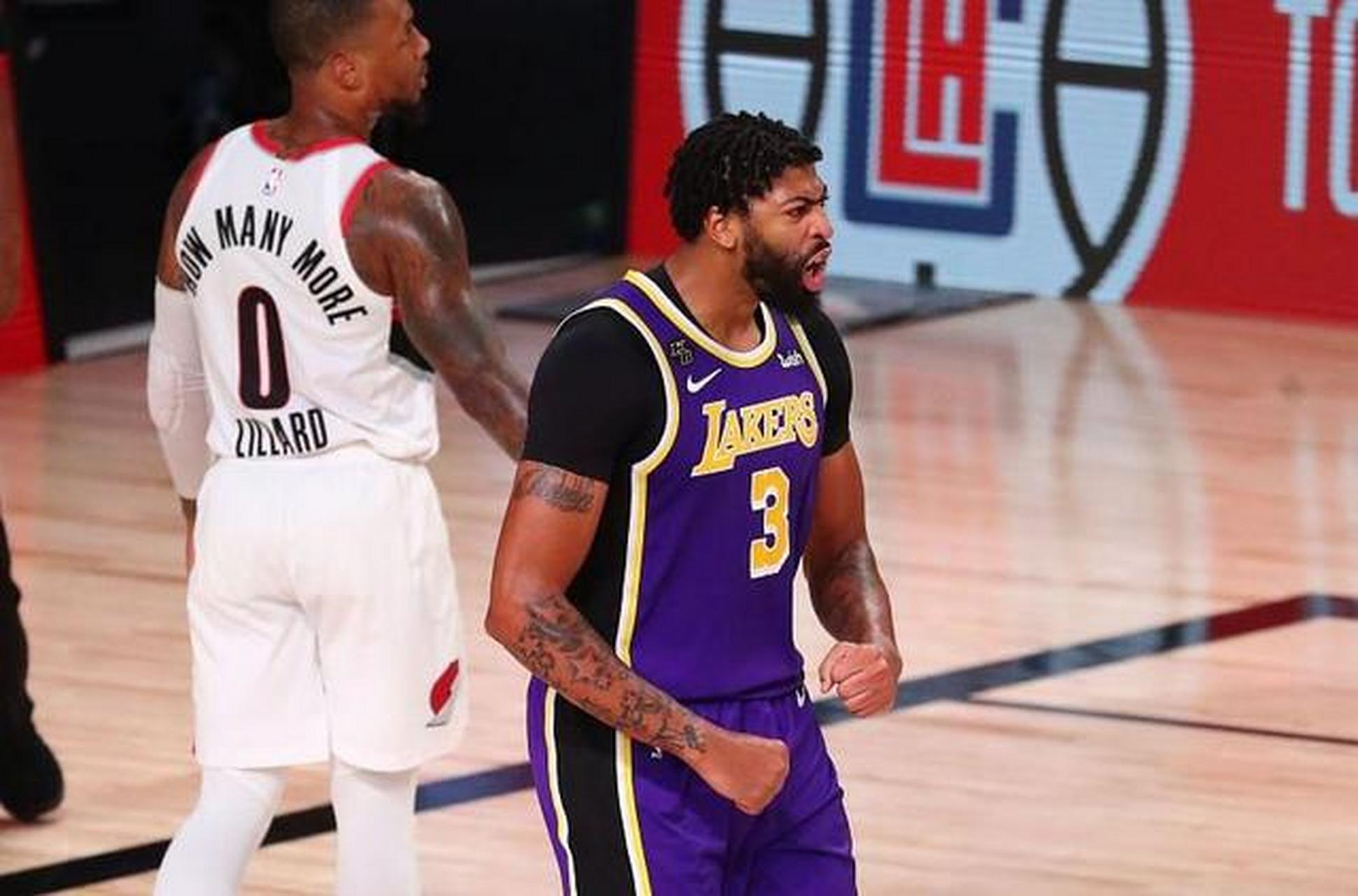 nba湖人vs开拓者，NBA湖人vs开拓者直播2021年5月8日