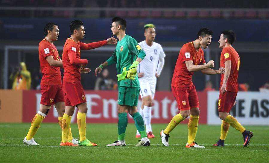 国足对韩国直播，中国足球对韩国直播