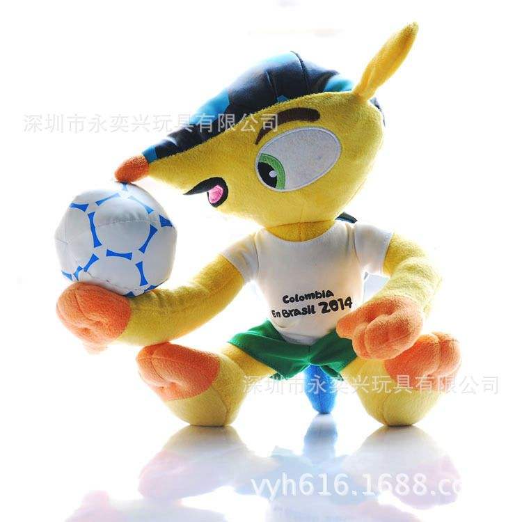 巴西世界杯吉祥物，巴西世界杯吉祥物公仔