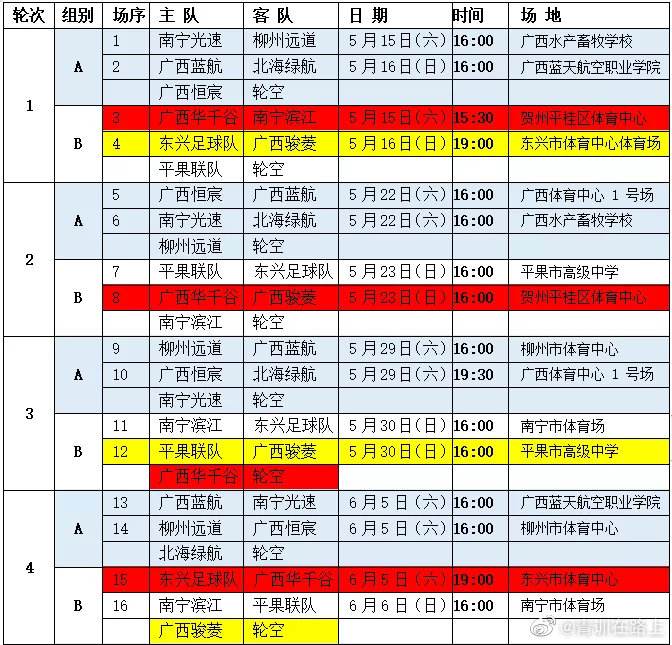 中国足球赛程，中国足球赛程表2021