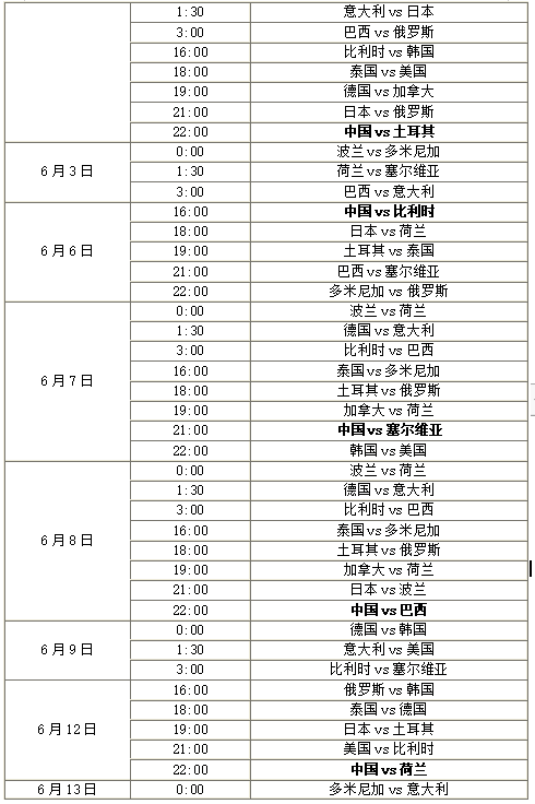 赛程2021赛程表，赛程2021赛程表东京奥运会