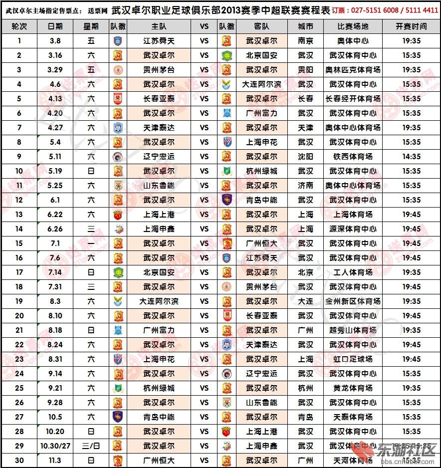 新赛季中超赛程，新赛季中超赛程出炉 新闻