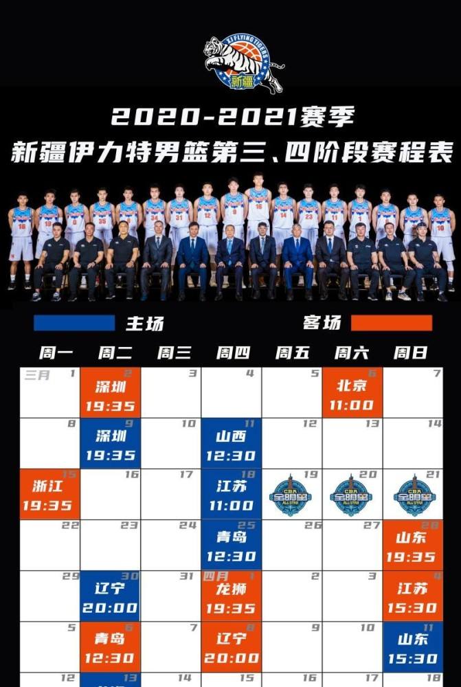 全明星赛程，全明星赛程nba