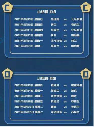 2020欧洲杯赛程时间表，2020欧洲杯赛程时间表意大利开球吗