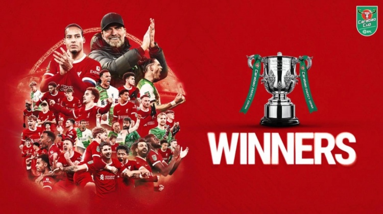 利物浦官网发夺冠海报：我们是冠军！第10次捧起联赛杯！