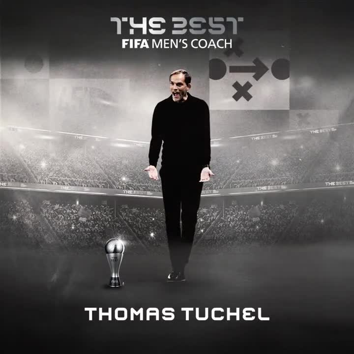 击败瓜帅、曼奇尼！图赫尔获FIFA年度最佳男足主教练