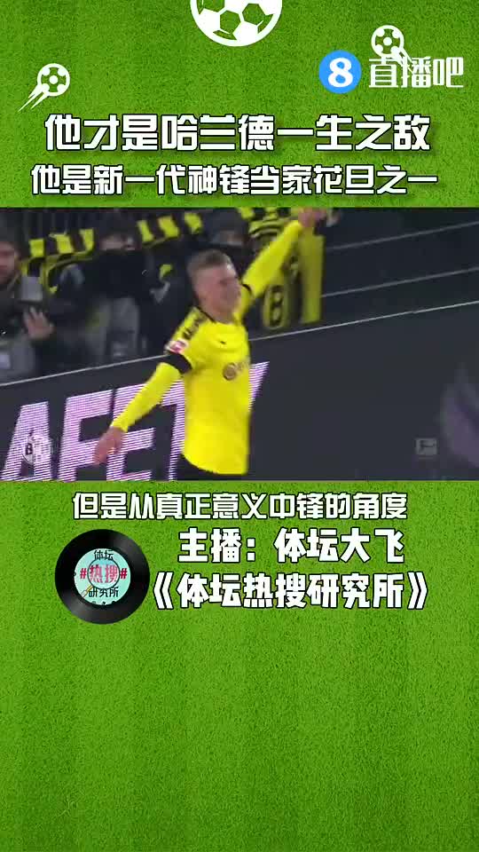 媒体人：他才是哈兰德一生之敌，他是新一代神锋当家花旦之一